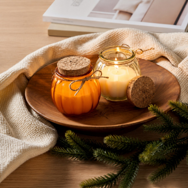 Bougie parfumée personnalisable Pumkin 