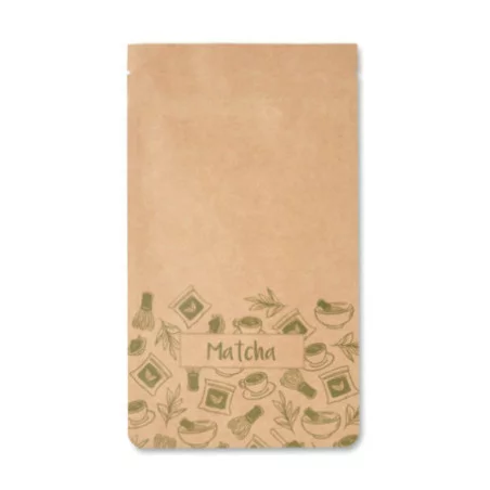 Sachet de thé vert matcha personnalisé 