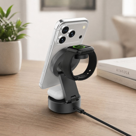 Chargeur sans fil 3-en-1 25W Quantum 