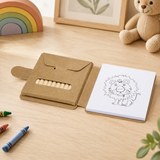 Carnet de coloriage personnalisable Chroma 
