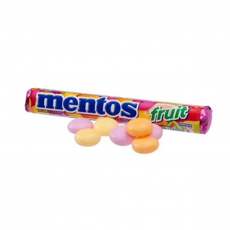 Mentos Publicitaire Candy Roll Fruit 