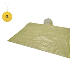 Poncho dans un étui rond...