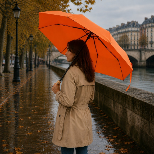 Parapluie pliable personnalisé 23" Renee 
