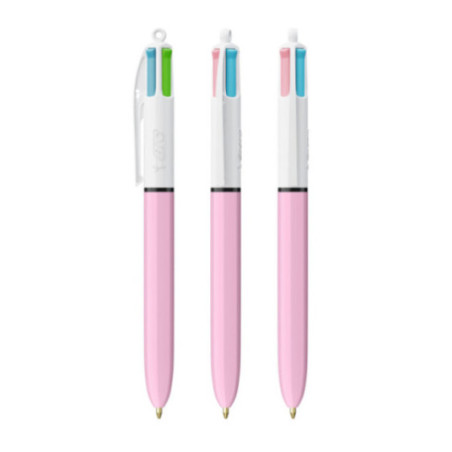 Stylo BIC ® 4 Couleurs Fashion Lanyard 