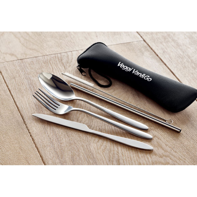 Set couverts en acier personnalisé BONAP 