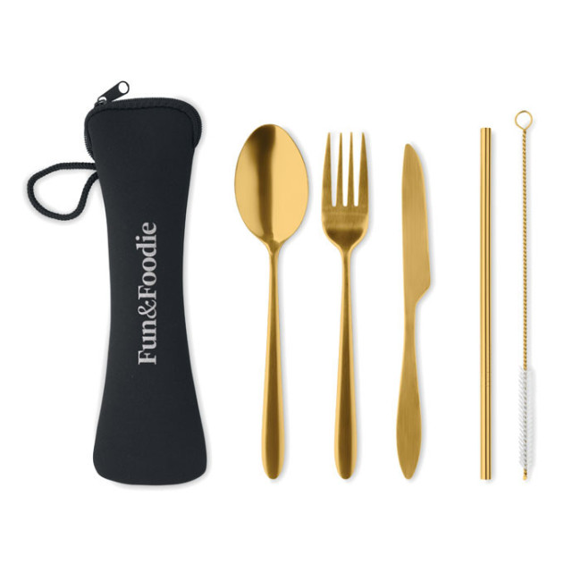 Set couverts en acier personnalisé BONAP 