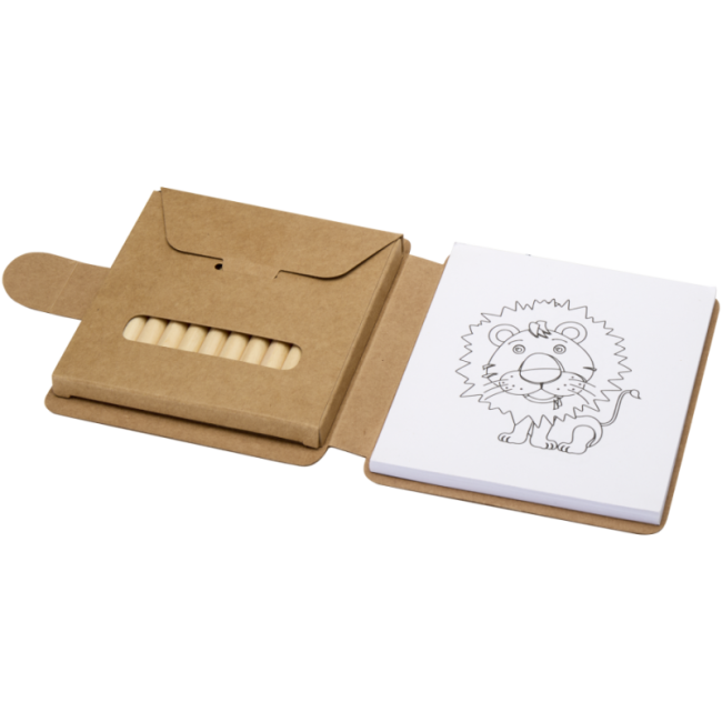 Carnet de coloriage personnalisable Chroma 