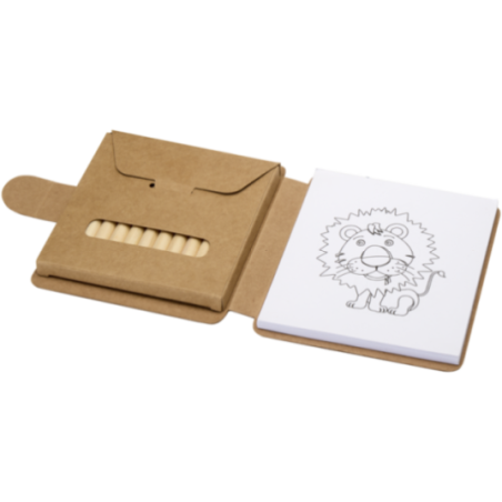 Carnet de coloriage personnalisable Chroma 