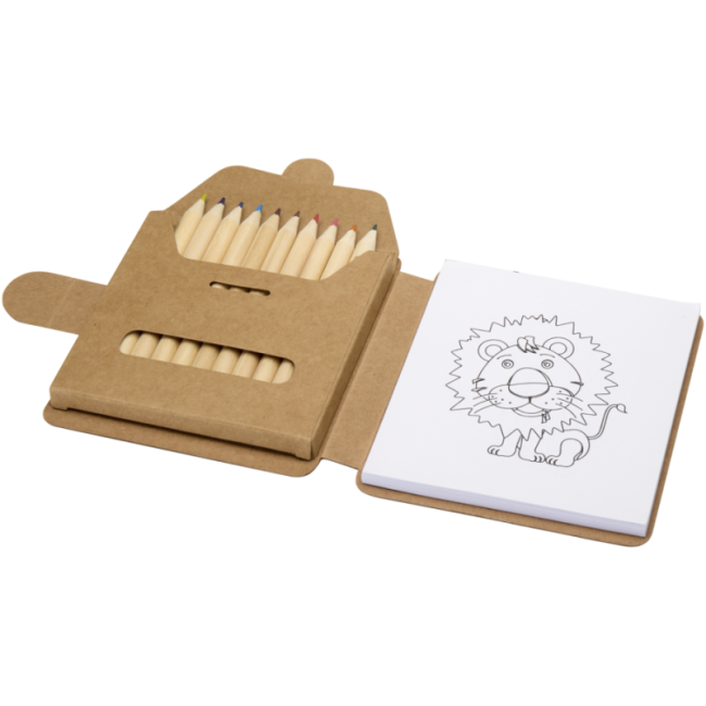 Carnet de coloriage personnalisable Chroma 