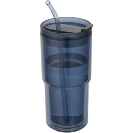 Gobelet avec paille personnalisé Archer 480 ml 