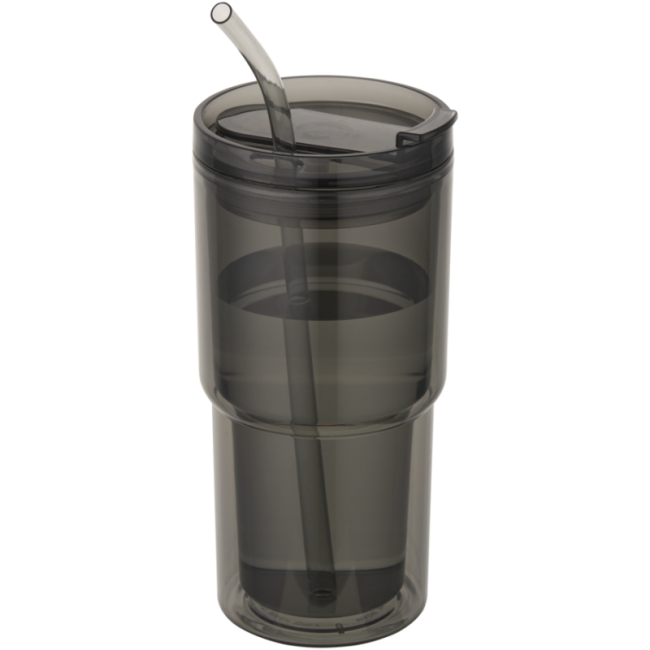 Gobelet avec paille personnalisé Archer 480 ml 