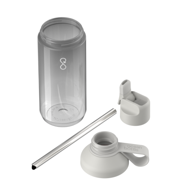 Gourde personnalisée Ocean Bottle GO Clear 710 ml 