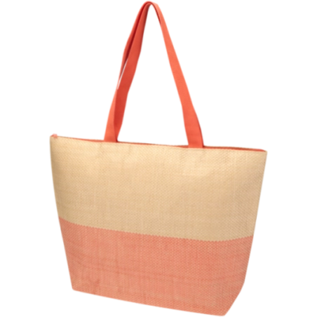 Sac cabas personnalisé en papier paille Rhythm 