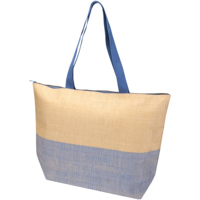 Sac cabas personnalisé en papier paille Rhythm 
