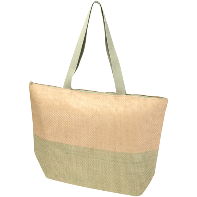 Sac cabas personnalisé en papier paille Rhythm 