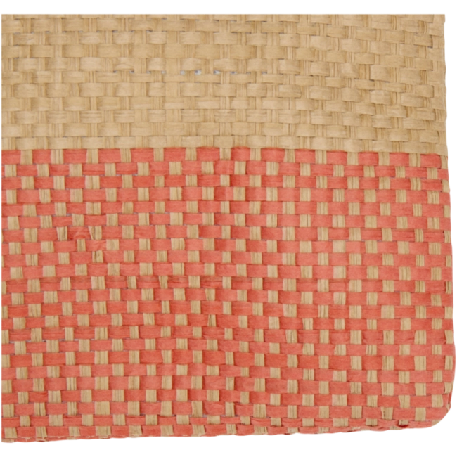 Trousse de toilette en papier paille Rhythm 