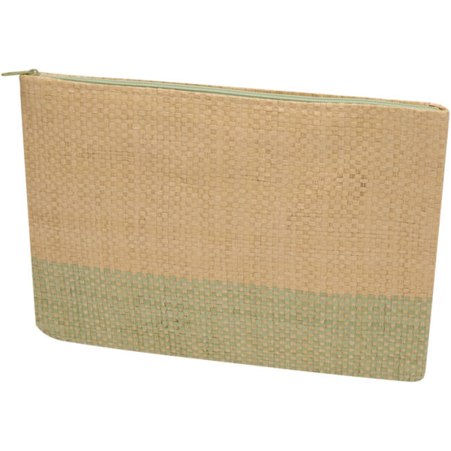 Trousse de toilette en papier paille Rhythm 