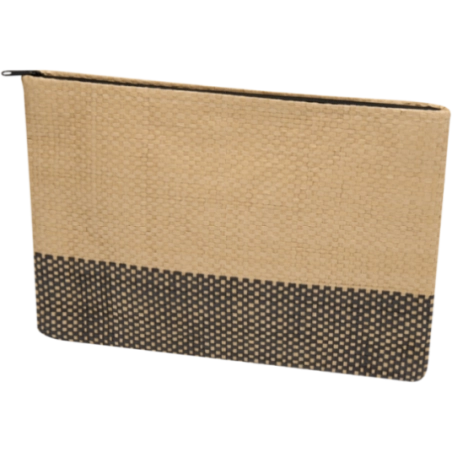 Trousse de toilette en papier paille Rhythm 