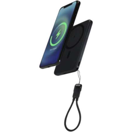 Batterie externe magnétique 5 000 mAh SMART 