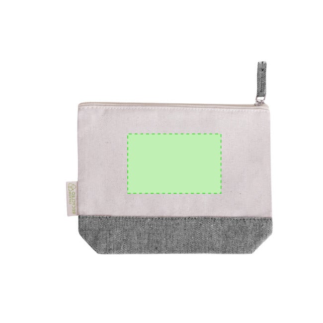 Nécessaire en coton recyclé personnalisé Velerox 