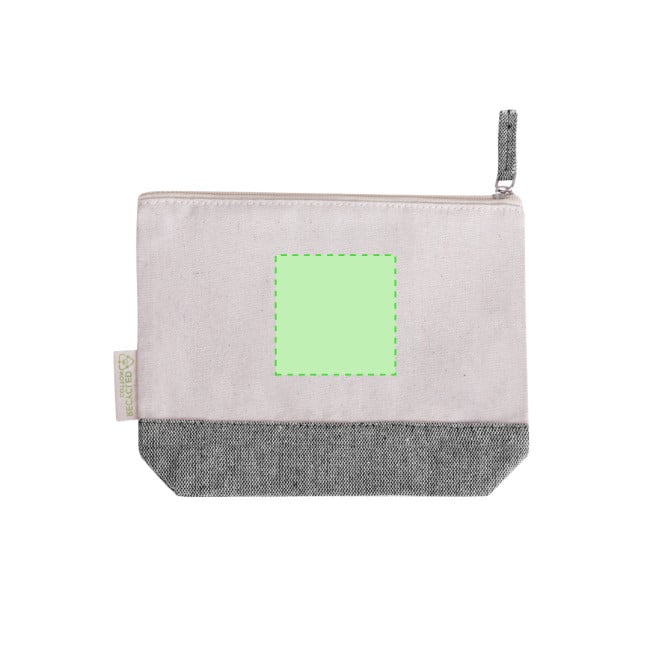 Nécessaire en coton recyclé personnalisé Velerox 