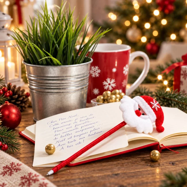 Stylo personnalisé pour Noël Tidil 