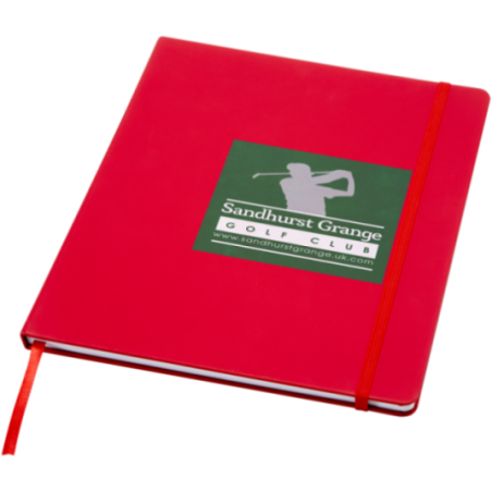 Carnet A4 publicitaire à couverture rigide Spectrum 