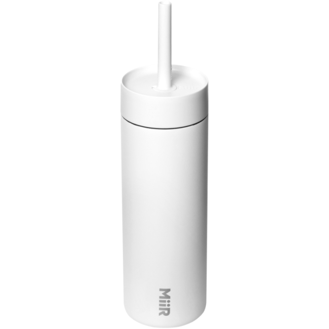 Gourde avec paille MiiR® Sipper de 473 ml 