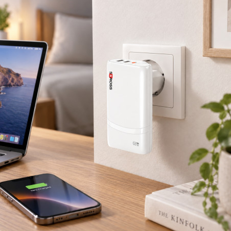 Adaptateur universel de voyage SKROSS® Klip Slim 