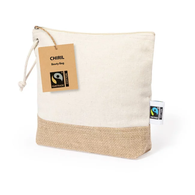 Sac de toilette personnalisé Chiril Fairtrade 