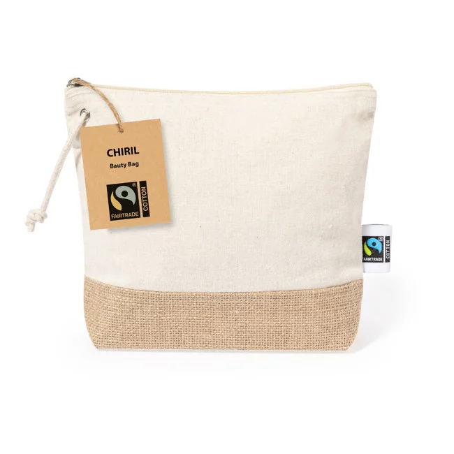 Sac de toilette personnalisé Chiril Fairtrade 