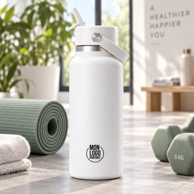 Gourde large avec bouchon à paille Hydro Flask 946 ml 