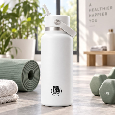 Gourde large avec bouchon à paille Hydro Flask 946 ml 