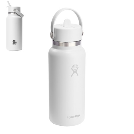 Gourde large avec bouchon à paille Hydro Flask 946 ml 