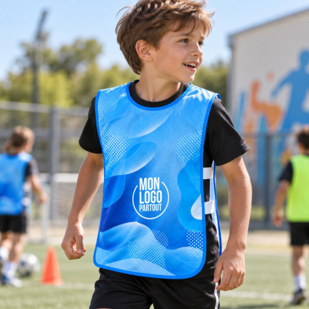 Dossard personnalisé enfant full quadri 