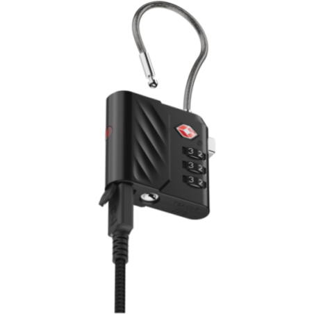 Cadenas à combinaison avec traceur Xtorm Lock Tag TSA 