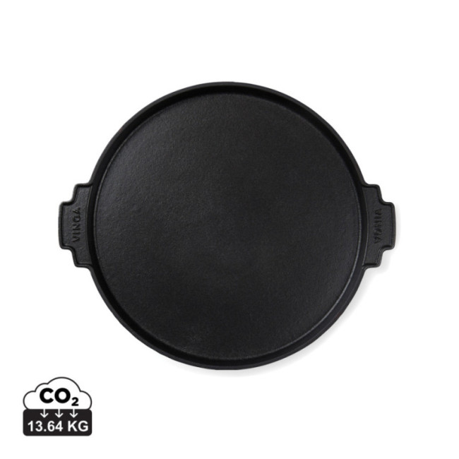 Plancha en fonte 30cm VINGA Monte Ardoise 