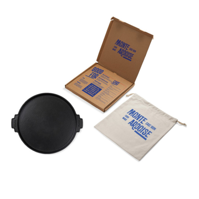 Plancha en fonte 30cm VINGA Monte Ardoise 