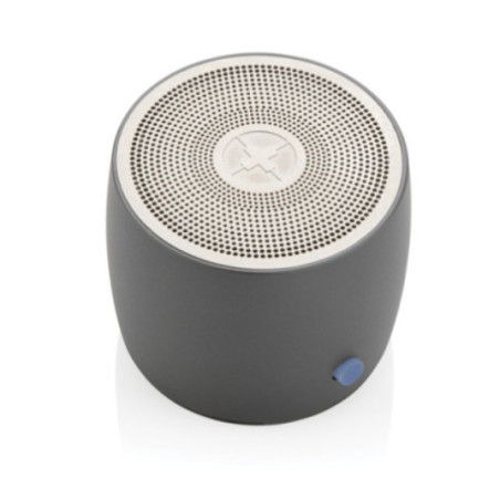Enceinte personnalisable 3W aluminium recyclé RCS Swiss peak 