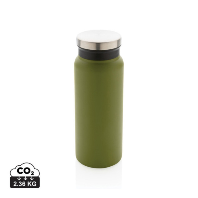 Bouteille isotherme personnalisable inox recyclé RCS 600ml 