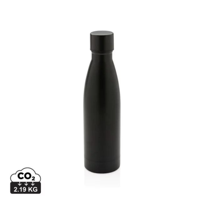 Bouteille isotherme personnalisée en acier recyclé 500ml 