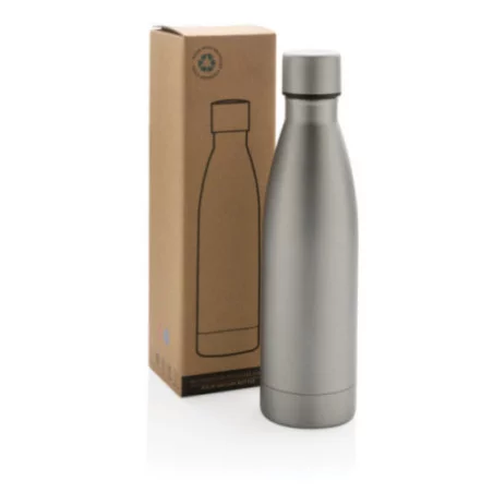 Bouteille isotherme personnalisée en acier recyclé 500ml 