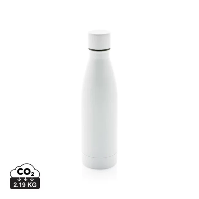 Bouteille isotherme personnalisée en acier recyclé 500ml 