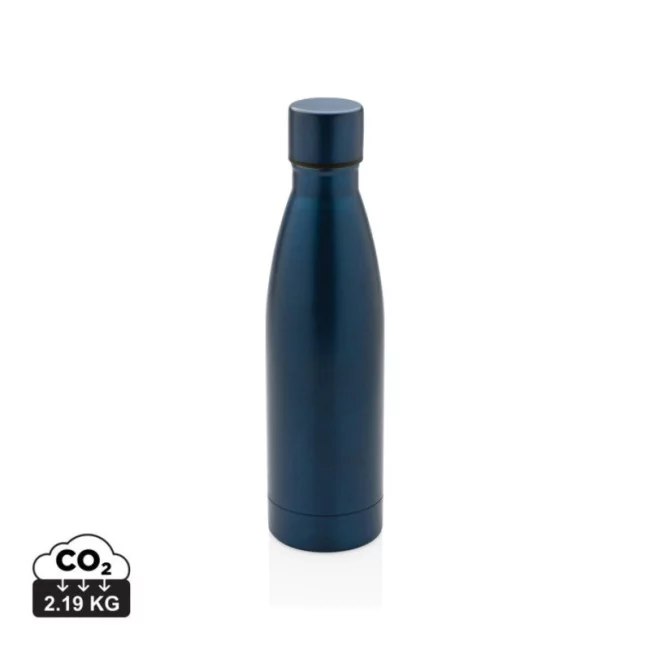Bouteille isotherme personnalisée en acier recyclé 500ml 