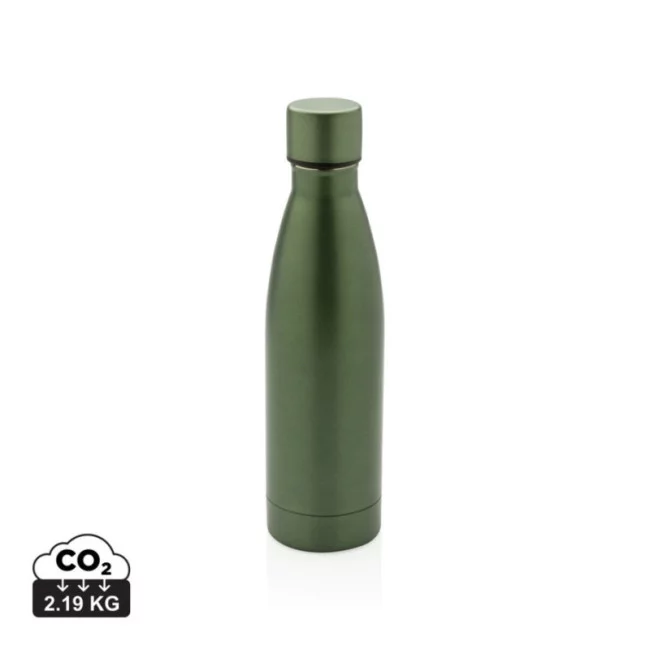 Bouteille isotherme personnalisée en acier recyclé 500ml 
