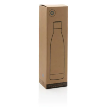 Bouteille isotherme personnalisée en acier recyclé 500ml 