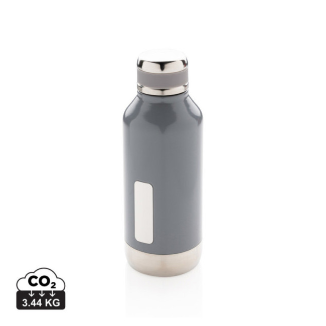 Bouteille isotherme personnalisée étanche avec plaque 500ml 