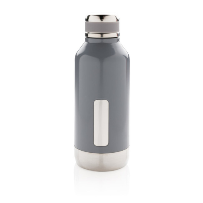 Bouteille isotherme personnalisée étanche avec plaque 500ml 