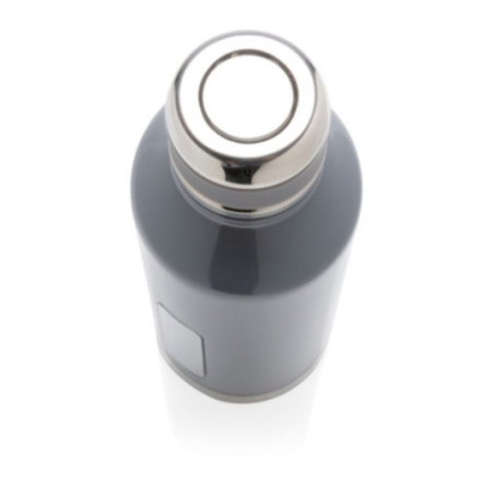 Bouteille isotherme personnalisée étanche avec plaque 500ml 