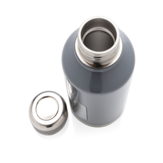 Bouteille isotherme personnalisée étanche avec plaque 500ml 